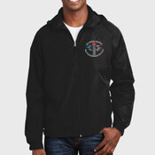 Hooded Raglan Jacket
